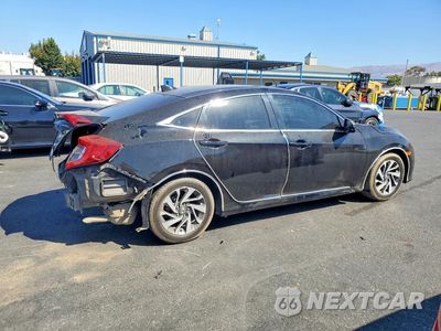 Trzecie zdjęcie samochodu z tyłu: 2017 HONDA CIVIC EX VIN:2HGFC2F79HH566961 - miniatura