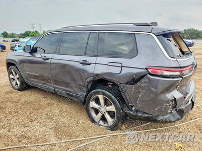 Drugie zdjęcie samochodu z przodu: 2021 JEEP GRAND CHEROKEE L LIMITED VIN:1C4RJKBG3M8145275 - miniatura