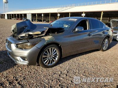 2018 INFINITI Q50 3.0T LUXE JN1EV7AP1JM362928 - główne zdjęcie licytacji z USA - miniatura