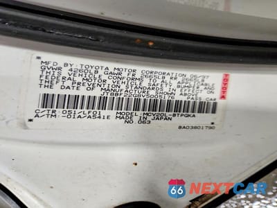 Zdjęcie 12 z 12 samochodu: 1997 LEXUS ES 300 VIN:JT8BF22G8V5005176 - miniatura