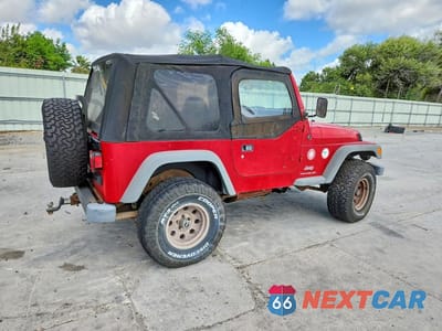 Trzecie zdjęcie samochodu z tyłu: 2005 JEEP WRANGLER / TJ SE VIN:1J4FA29S35P354868 - miniatura