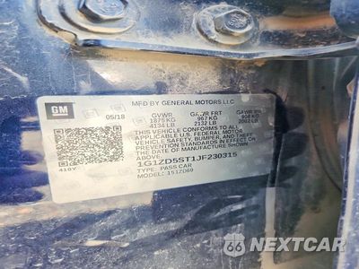 Zdjęcie 12 z 12 samochodu: 2018 CHEVROLET MALIBU LT VIN:1G1ZD5ST1JF230315 - miniatura