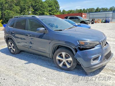 Czwarte zdjęcie samochodu z boku: 2020 JEEP CHEROKEE LIMITED VIN:1C4PJMDX1LD633792 - miniatura