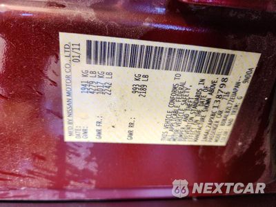 Zdjęcie 13 z 13 samochodu: 2011 NISSAN ALTIMA 2.5 VIN:1N4AL2APXBC138798 - miniatura