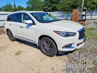 Czwarte zdjęcie samochodu z boku: 2018 INFINITI QX60 BASE VIN:5N1DL0MM4JC527394 - miniatura