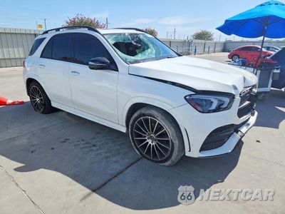 Czwarte zdjęcie samochodu z boku: 2021 MERCEDES-BENZ GLE 350 VIN:4JGFB4JB3MA564989 - miniatura