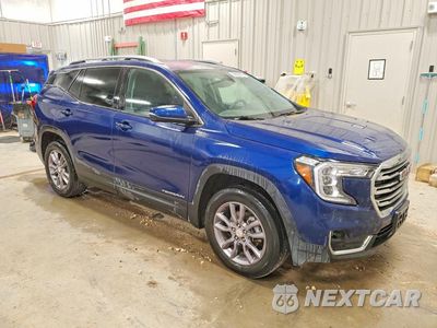 Czwarte zdjęcie samochodu z boku: 2023 GMC TERRAIN SLT VIN:3GKALVEG3PL191087 - miniatura