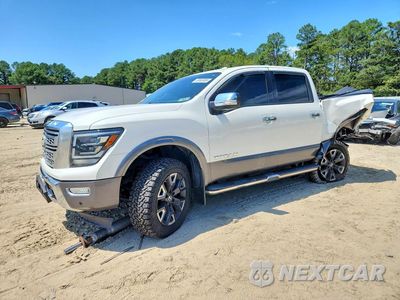 2021 NISSAN TITAN PLATINUM RESERVE 1N6AA1ED7MN519281 - główne zdjęcie licytacji z USA - miniatura