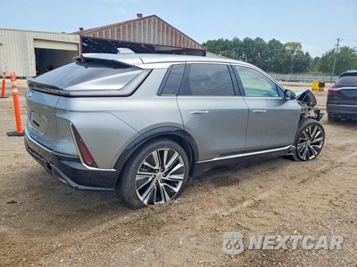Trzecie zdjęcie samochodu z tyłu: 2024 CADILLAC LYRIQ LUXURY VIN:1GYKPSRL3RZ139412 - miniatura