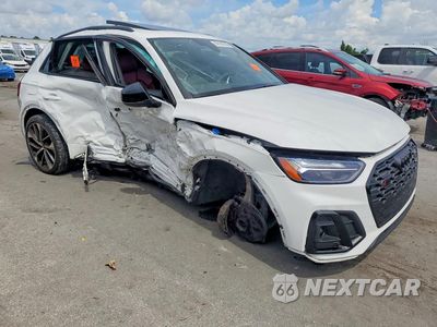Czwarte zdjęcie samochodu z boku: 2024 AUDI SQ5 PREMIUM PLUS VIN:WA1B4AFY8R2124058 - miniatura