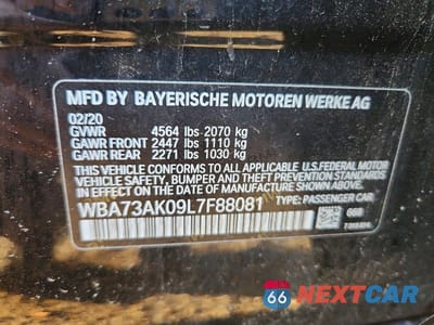 Zdjęcie 13 z 13 samochodu: 2020 BMW 228XI VIN:WBA73AK09L7F88081 - miniatura