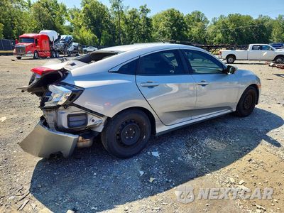 Trzecie zdjęcie samochodu z tyłu: 2018 HONDA CIVIC LX VIN:2HGFC2F50JH528555 - miniatura