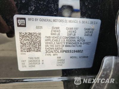 Zdjęcie 12 z 12 samochodu: 2025 CHEVROLET EQUINOX LT VIN:3GN7DLRP6SS194802 - miniatura