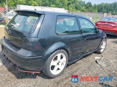 Trzecie zdjęcie samochodu z tyłu: 2002 VOLKSWAGEN GTI VR6 VIN:9BWPG61J324006154 - miniatura