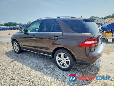 Drugie zdjęcie samochodu z przodu: 2013 MERCEDES-BENZ ML 350 VIN:4JGDA5JBXDA132397 - miniatura