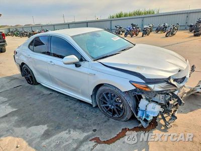 Czwarte zdjęcie samochodu z boku: 2021 TOYOTA CAMRY XSE VIN:4T1K31AK2MU546976 - miniatura