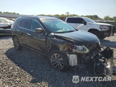 Czwarte zdjęcie samochodu z boku: 2016 NISSAN ROGUE SL VIN:5N1AT2MT9GC804345 - miniatura