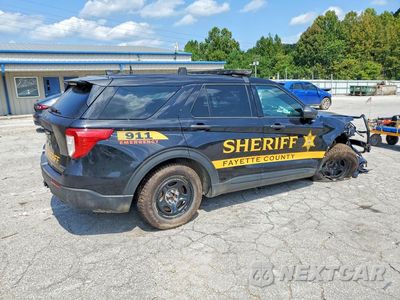 Trzecie zdjęcie samochodu z tyłu: 2023 FORD EXPLORER POLICE INTERCEPTOR VIN:1FM5K8AC5PGC19721 - miniatura