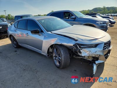 Czwarte zdjęcie samochodu z boku: 2025 ACURA TLX A-SPEC VIN:19UUB6F58SA002773 - miniatura