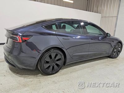 Trzecie zdjęcie samochodu z tyłu: 2024 TESLA MODEL 3 VIN:5YJ3E1EB9RF750459 - miniatura