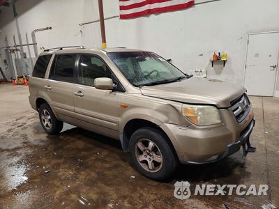 Czwarte zdjęcie samochodu z boku: 2006 HONDA PILOT EX VIN:5FNYF28456B007413 - miniatura