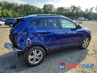 Trzecie zdjęcie samochodu z tyłu: 2013 HYUNDAI TUCSON GLS VIN:KM8JUCAC4DU563565 - miniatura
