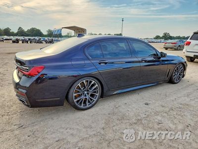 Trzecie zdjęcie samochodu z tyłu: 2021 BMW 750 XI VIN:WBA7U2C02MCG37504 - miniatura