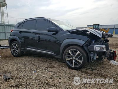 Czwarte zdjęcie samochodu z boku: 2021 HYUNDAI KONA ULTIMATE VIN:KM8K5CA56MU691423 - miniatura