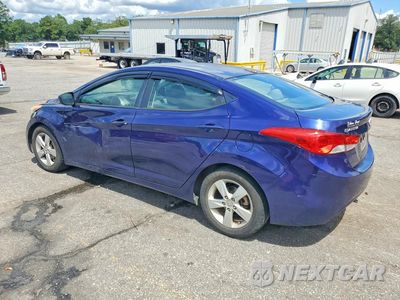 Drugie zdjęcie samochodu z przodu: 2012 HYUNDAI ELANTRA GLS VIN:5NPDH4AE6CH142274 - miniatura