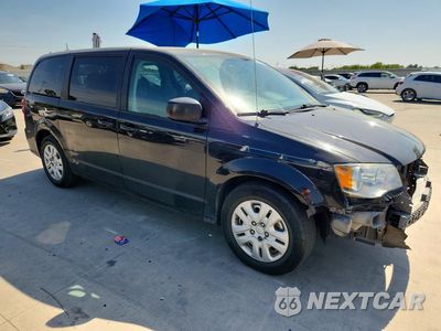 Czwarte zdjęcie samochodu z boku: 2018 DODGE GRAND CARAVAN SE VIN:2C4RDGBG8JR156356 - miniatura
