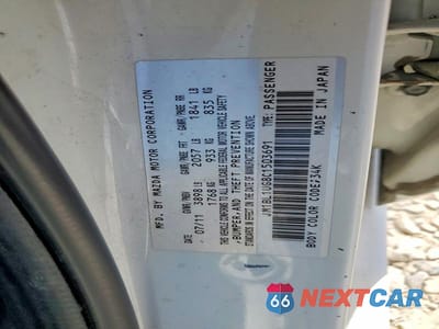 Zdjęcie 12 z 12 samochodu: 2012 MAZDA 3 I VIN:JM1BL1UG8C1503691 - miniatura