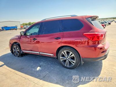 Drugie zdjęcie samochodu z przodu: 2017 NISSAN PATHFINDER PLATINUM VIN:5N1DR2MN1HC680134 - miniatura