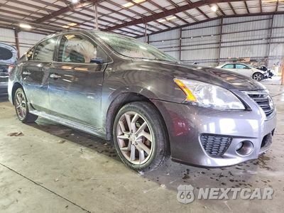 Czwarte zdjęcie samochodu z boku: 2015 NISSAN SENTRA SR VIN:3N1AB7AP6FY357025 - miniatura