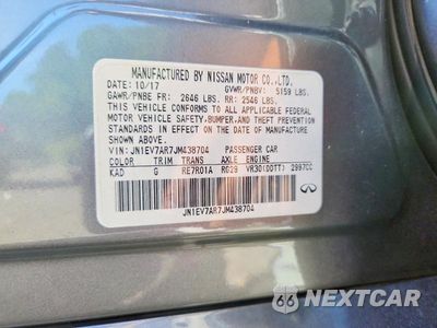 Zdjęcie 12 z 12 samochodu: 2018 INFINITI Q50 3.0T LUXE VIN:JN1EV7AR7JM438704 - miniatura