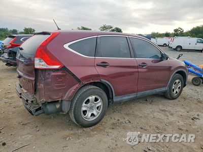 Trzecie zdjęcie samochodu z tyłu: 2014 HONDA CR-V LX VIN:5J6RM3H34EL027021 - miniatura