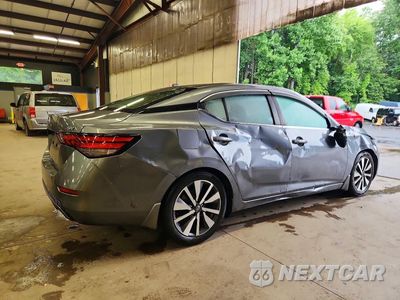 Trzecie zdjęcie samochodu z tyłu: 2021 NISSAN SENTRA SV VIN:3N1AB8CV2MY232487 - miniatura