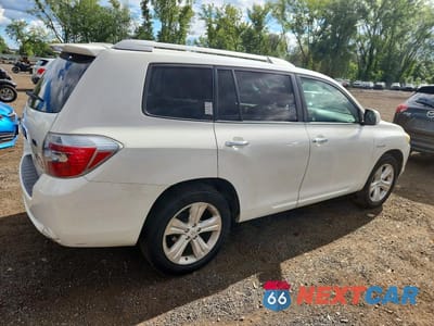 Trzecie zdjęcie samochodu z tyłu: 2008 TOYOTA HIGHLANDER HYBRID VIN:JTEEW41A882002738 - miniatura