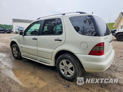 Drugie zdjęcie samochodu z przodu: 2005 MERCEDES-BENZ ML 350 VIN:4JGAB57EX5A542460 - miniatura