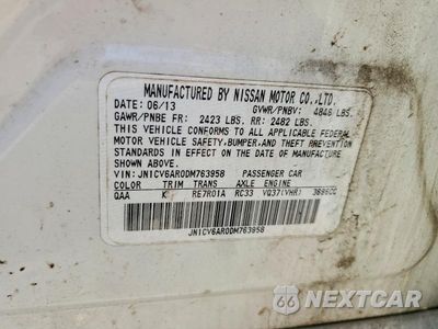 Zdjęcie 12 z 12 samochodu: 2013 INFINITI G37 SEDAN X VIN:JN1CV6AR0DM763958 - miniatura