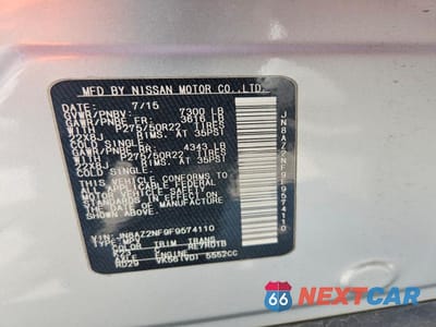 Zdjęcie 13 z 13 samochodu: 2015 INFINITI QX80 BASE VIN:JN8AZ2NF9F9574110 - miniatura