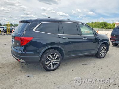 Trzecie zdjęcie samochodu z tyłu: 2017 HONDA PILOT TOURING VIN:5FNYF6H91HB029706 - miniatura