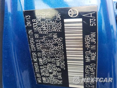 Zdjęcie 13 z 13 samochodu: 2013 TOYOTA PRIUS C THREE VIN:JTDKDTB31D1553195 - miniatura