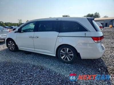 Drugie zdjęcie samochodu z przodu: 2014 HONDA ODYSSEY TOURING VIN:5FNRL5H98EB023419 - miniatura