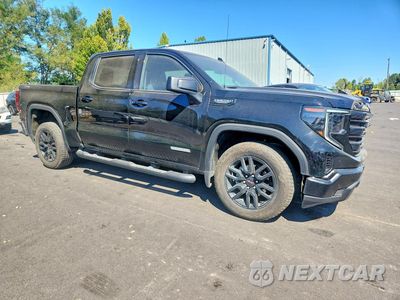 Czwarte zdjęcie samochodu z boku: 2024 GMC SIERRA K1500 ELEVATION VIN:3GTUUCED9RG291030 - miniatura