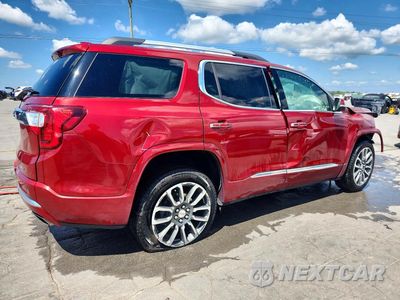 Trzecie zdjęcie samochodu z tyłu: 2022 GMC ACADIA DENALI VIN:1GKKNXLS4NZ104918 - miniatura