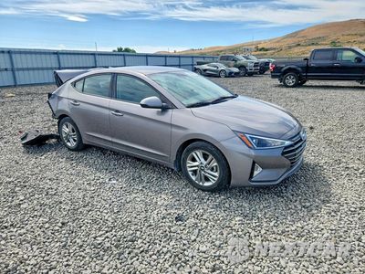 Czwarte zdjęcie samochodu z boku: 2020 HYUNDAI ELANTRA SEL VIN:KMHD84LF3LU066620 - miniatura