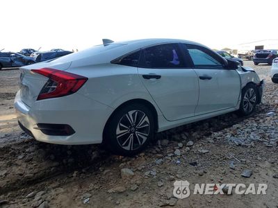 Trzecie zdjęcie samochodu z tyłu: 2018 HONDA CIVIC EX VIN:JHMFC1F35JX035830 - miniatura