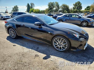 Czwarte zdjęcie samochodu z boku: 2016 LEXUS RC 200T VIN:JTHHA5BC1G5000945 - miniatura