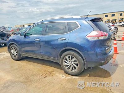 Trzecie zdjęcie samochodu z tyłu: 2015 NISS ROGUE SL VIN:5N1AT2MT4FC784956 - miniatura