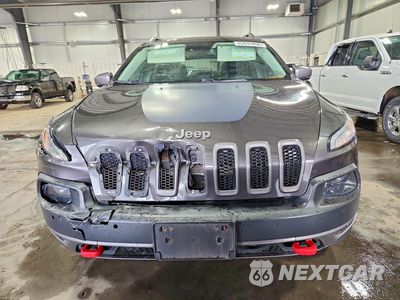 Piąte zdjęcie samochodu w środku: 2014 JEEP CHEROKEE TRAILHAWK VIN:1C4PJMBS7EW267982 - miniatura